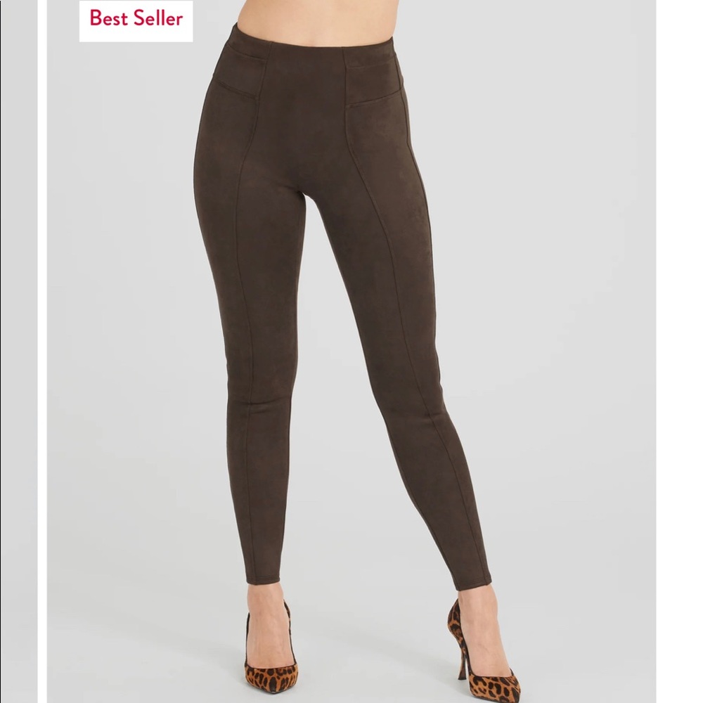 Spanx Faux Suede Leggings
